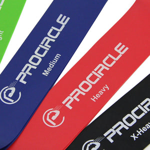 ProCircle Resistance Band Set 4/5 Gym Strength