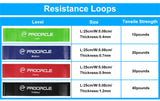 ProCircle Resistance Band Set 4/5 Gym Strength