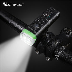 Bike Front Light USB Charging Waterproof