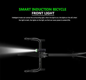 Bike Front Light USB Charging Waterproof