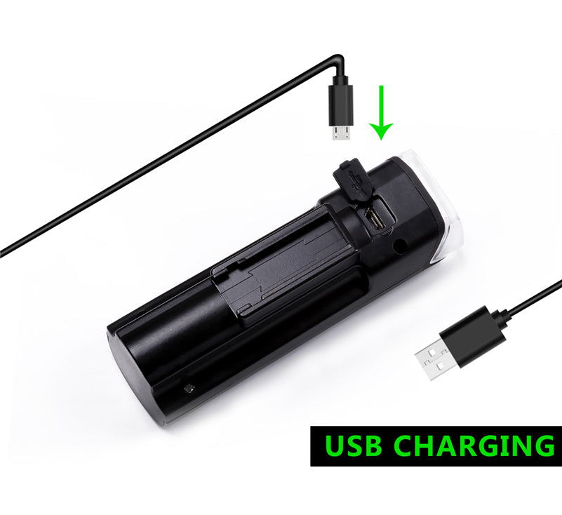 Bike Front Light USB Charging Waterproof