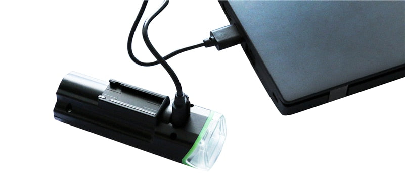 Bike Front Light USB Charging Waterproof